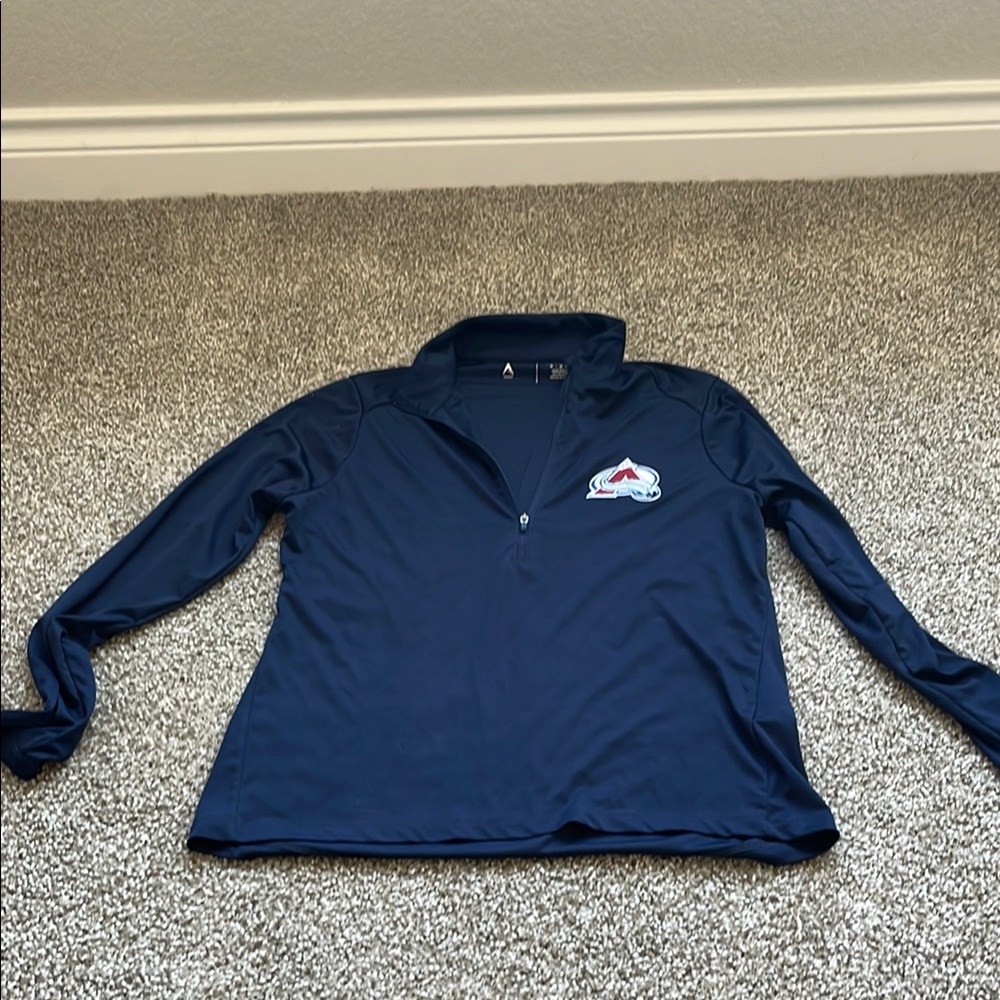 Colorado Avalanche Quarter-Zip Pullover